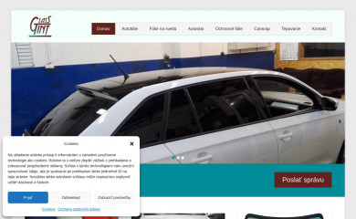 glasstint.sk screenshot