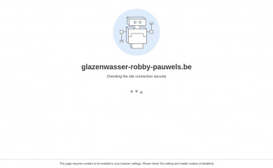 glazenwasser-robby-pauwels.be screenshot