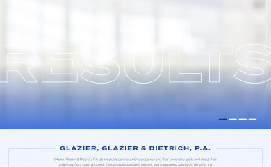 glazierlawfirm.com screenshot