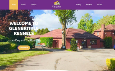 glenbrittlekennels.com screenshot