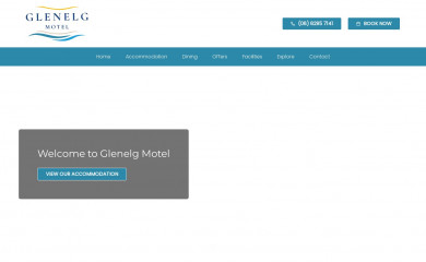 glenelgmotel.com.au screenshot