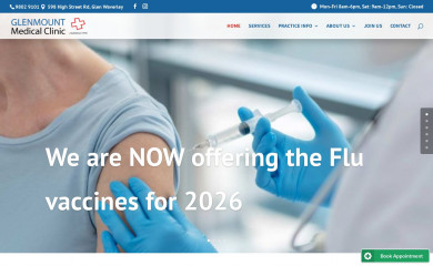 glenmountmedical.com screenshot