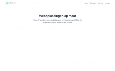 glenn-it.be screenshot