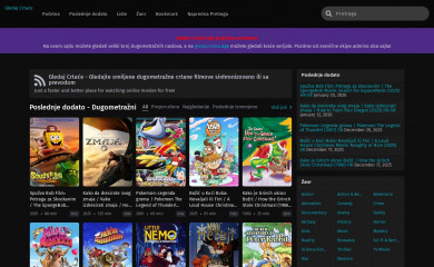 gledajcrtace.org screenshot