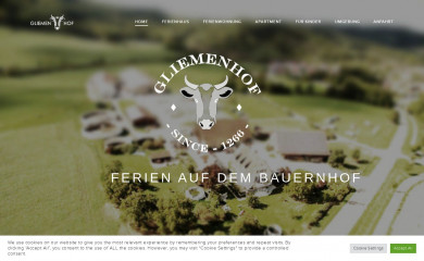 gliemenhof.de screenshot