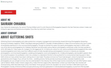 glitteringshots.com screenshot