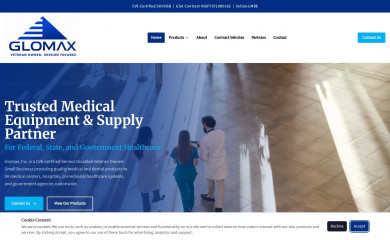 glomaxinc.com screenshot