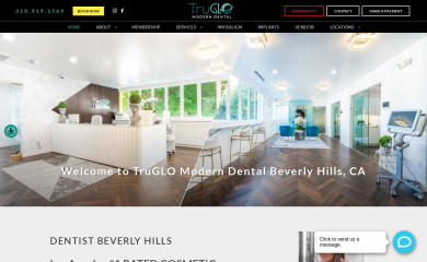 glomoderndental.com screenshot