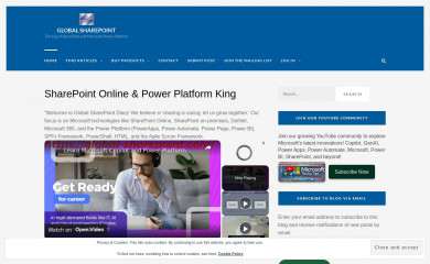 global-sharepoint.com screenshot