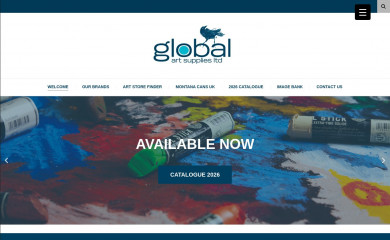 globalartsupplies.co.uk screenshot