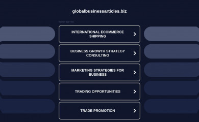 globalbusinessarticles.biz screenshot