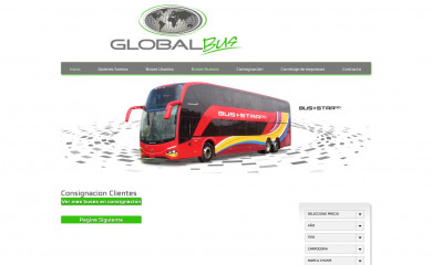 globalbus.cl screenshot