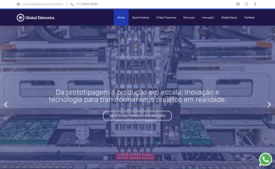 globaleletronics.ind.br screenshot