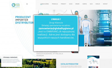 globalhygiene.pl screenshot