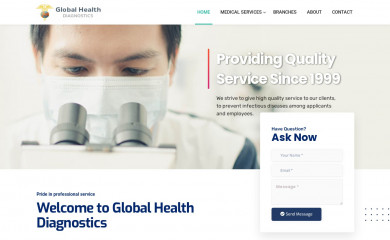 globalhealth-diagnostics.com screenshot
