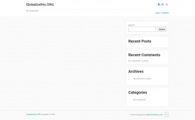 globalizethis.org screenshot
