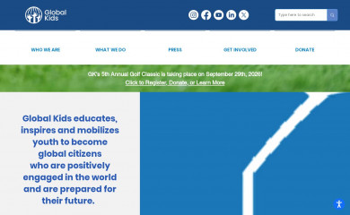 globalkids.org screenshot