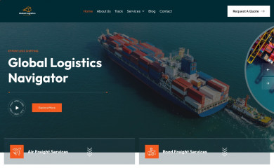 globallogisticsnavigator.com screenshot