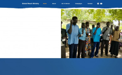 globalreachministry.com screenshot