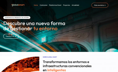 globalsmartiot.es screenshot