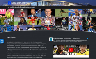 globalsports-ent.com screenshot