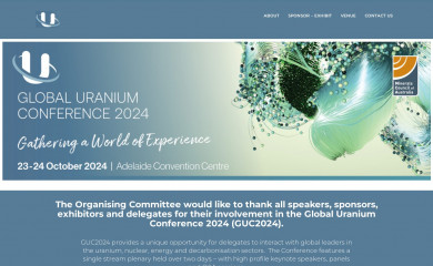 globaluraniumconference.com screenshot