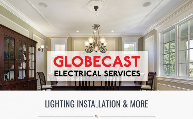 globecastelectrical.com screenshot