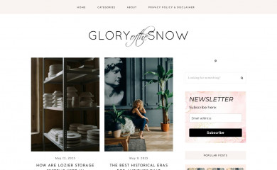 gloryofthesnow.com screenshot
