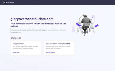 gloryoverseastourism.com screenshot