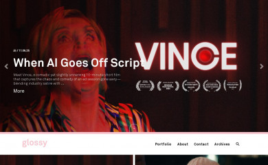 glossyinc.com screenshot