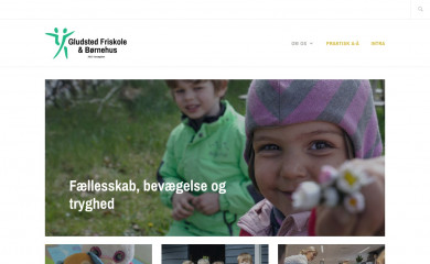 gludstedfriskole.dk screenshot