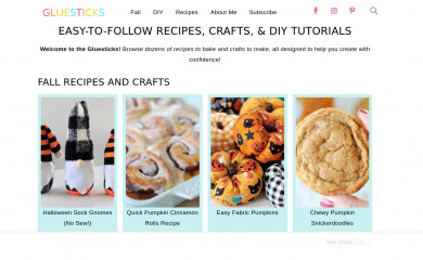 gluesticksblog.com screenshot