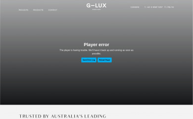 glux.com.au screenshot