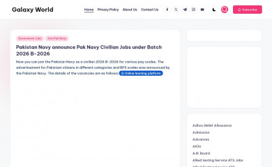 glxspace.com screenshot