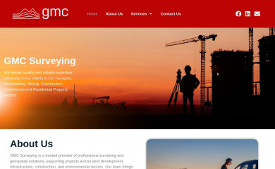 gmcsurveying.com screenshot