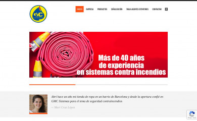 gmcsistemas.es screenshot