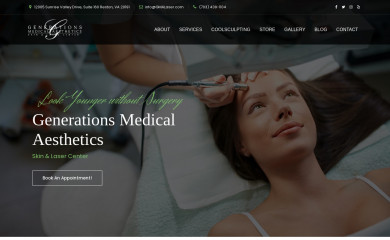 gmalaser.com screenshot