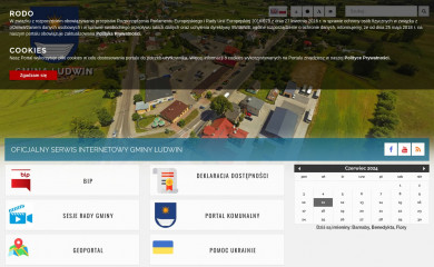 gminaludwin.pl screenshot