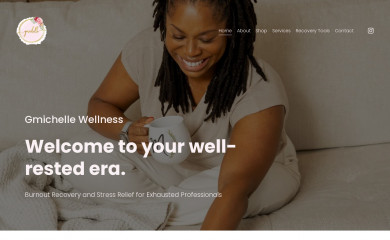 gmichelle.com screenshot