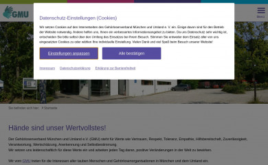 gmu.de screenshot