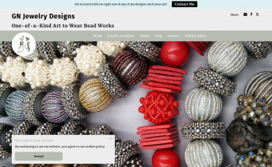 gnjewelry.com screenshot