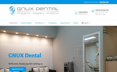 gnuxdental.com screenshot