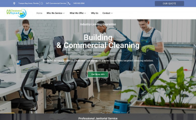 gocleanerssquad.com screenshot