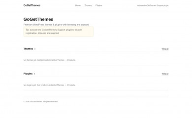 http://gogetthemes.com screenshot