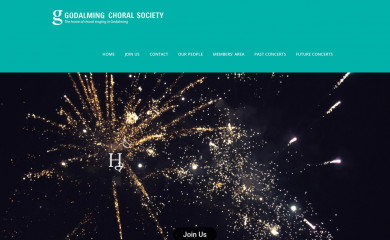 godalmingchoral.org.uk screenshot