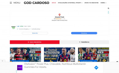 godcardozo.com screenshot