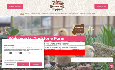 godstonefarm.co.uk screenshot