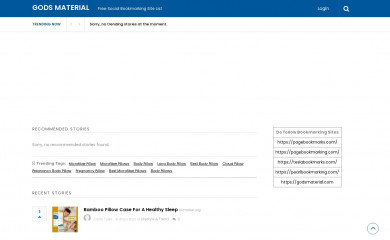 godsmaterial.com screenshot