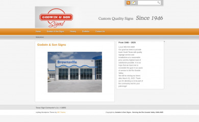godwinsigns.com screenshot