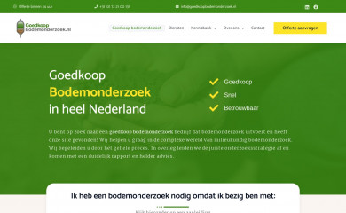 goedkoopbodemonderzoek.nl screenshot